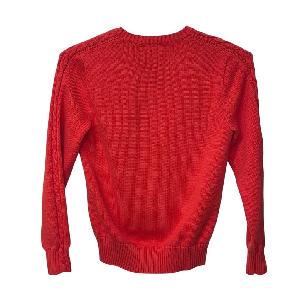 Vintage 90s Ralph Lauren Golf Women Cable Knit Sweater Size‎ Large - Picture 4 of 7